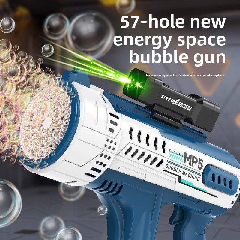 Automatic LED Bubble Machine Gun Toy