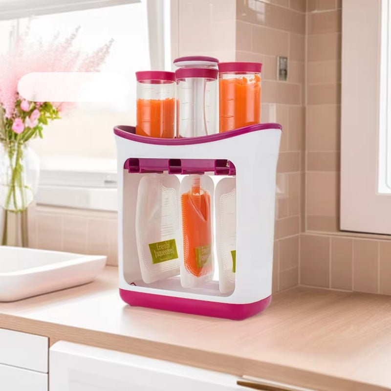 Baby food puree feeder squeeze bottle