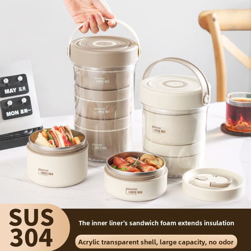 Insulated Stainless Steel Lunch Box