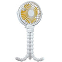 USB Rechargeable Mini Clip Baby Stroller Fan