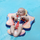 Infant Starfish Swimming Ring with Sunshade