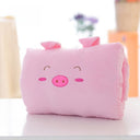 Animal Plush Hand Warmer Pillow