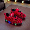 Kids LED Light Up Sports Shoes