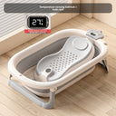 Foldable Baby Bath Tub with Temperature Display