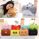 Animal Plush Hand Warmer Pillow