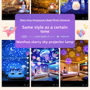 Starry Sky Projector Night Light with Bluetooth Music