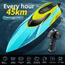 High-power remote-controlled boat model toy