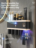 Smart UV Toothbrush Sterilizer Holder