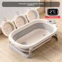 Foldable Baby Bath Tub with Temperature Display