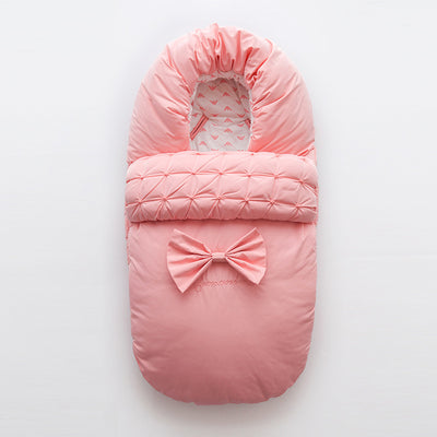 Premium Nouveau Bebe Sac De Couchage Nouveau-nes Sacs De Nuit Couverture Enveloppe Arc Bebe Exterieur Enfant En Bas Age Hiver Chaud Emmailloter Poussette Enveloppement