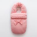Premium Nouveau Bebe Sac De Couchage Nouveau-nes Sacs De Nuit Couverture Enveloppe Arc Bebe Exterieur Enfant En Bas Age Hiver Chaud Emmailloter Poussette Enveloppement