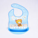 Detachable No-wash Waterproof Silicone-like Bib For Kids
