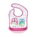 Detachable No-wash Waterproof Silicone-like Bib For Kids