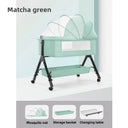 Adjustable Height Portable Baby Crib with Mosquito Net