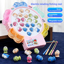 Children's electric fishing toy