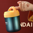 Insulated Stainless Steel Soup Cup with Sealable Lid