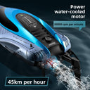 High-power remote-controlled boat model toy