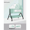 Adjustable Height Portable Baby Crib with Mosquito Net