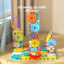 Electric DIY Gear Building Blocks STEM Educational Toy for Kids