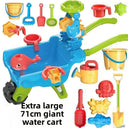 Multifunctional Children Water Sand Play Table with Wheels