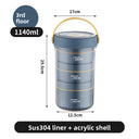 Insulated Stainless Steel Lunch Box