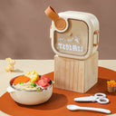 Children Insulated Lunch Box Set with Bowl and Utensils