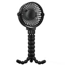 USB Rechargeable Mini Clip Baby Stroller Fan