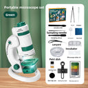 Portable Educational Microscope Kit for Science Exploration