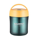 Insulated Stainless Steel Soup Cup with Sealable Lid