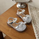 Girls Bow-Knot Soft Sole Sandals