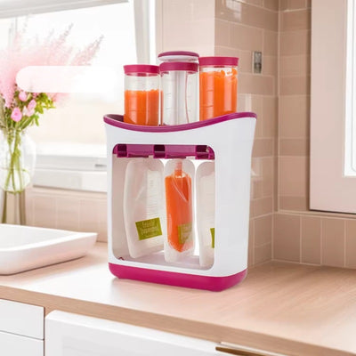 Baby food puree feeder squeeze bottle
