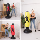 Inflatable boxing pole toys