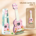 Children's Cartoon Ukulele Dinosaur Guitar Toy for Early Education