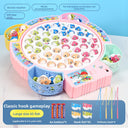 Children's electric fishing toy