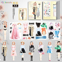 Princess Dress-up Magnetic Stickers for Toys