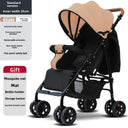 Lightweight Foldable Baby Stroller with Reclining Seat
