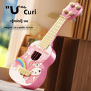 Children's Cartoon Ukulele Dinosaur Guitar Toy for Early Education