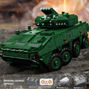 Military Building Blocks M2 Bradley Armored Vehicle Model