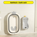 Foldable Baby Bath Tub with Temperature Display