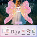 LED Light Up Moving Wings Toy