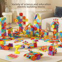 Electric DIY Gear Building Blocks STEM Educational Toy for Kids