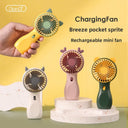 Mini USB Rechargeable Desk Fan
