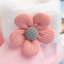 Baby fleece cotton sock shoes