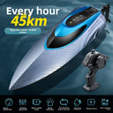 High-power remote-controlled boat model toy