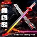 LED Light Up Battle Sword with Sound and Spray