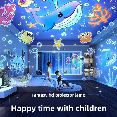 Starry Sky Projector Night Light with Bluetooth Music