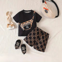 Men's children's clothing short-sleeved shorts T-shirt