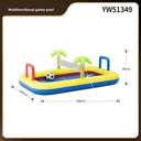 Unicorn Slide Inflatable Play Pool with Water Spray