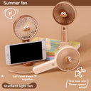 Mini USB Rechargeable Desk Fan