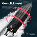 High-power remote-controlled boat model toy